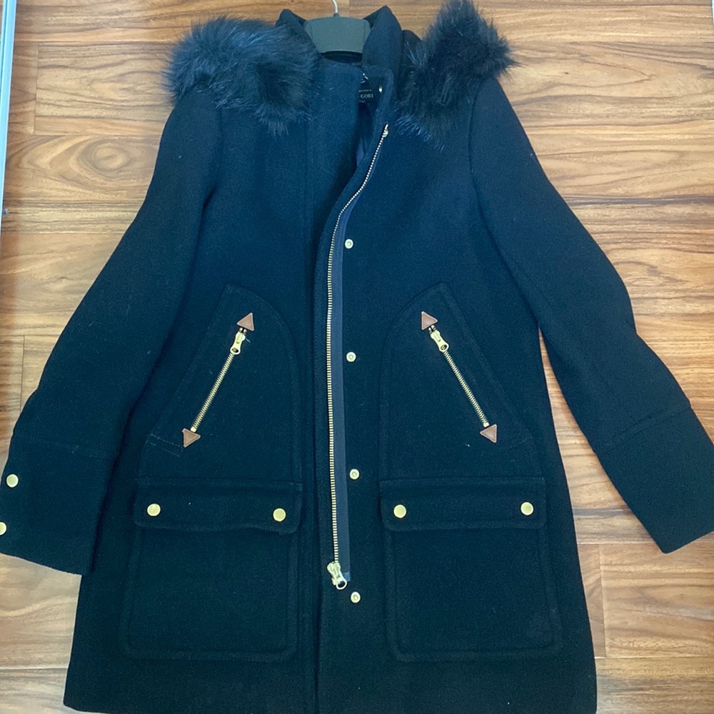 J crew Italian wool coat